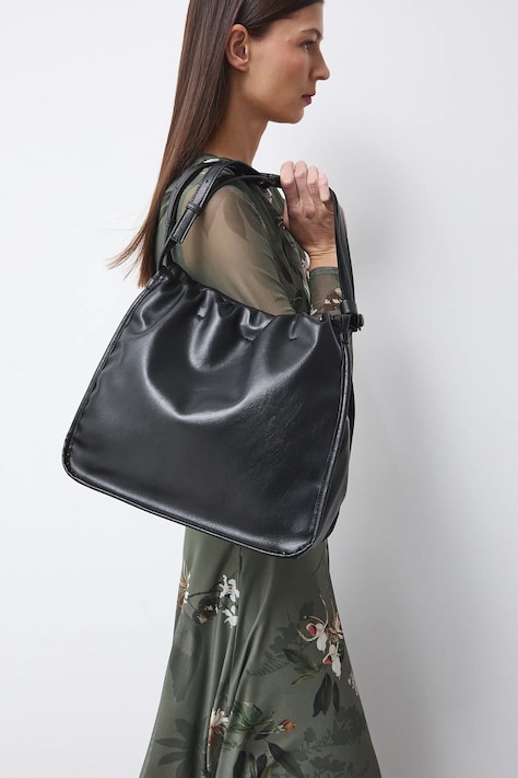 Kabelka dámská z ekokůže černá barva RS26-TOD307