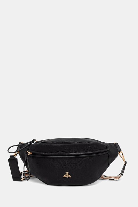 Medicine nerka damska z imitacji skóry czarna