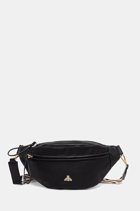 Medicine nerka damska z imitacji skóry czarna