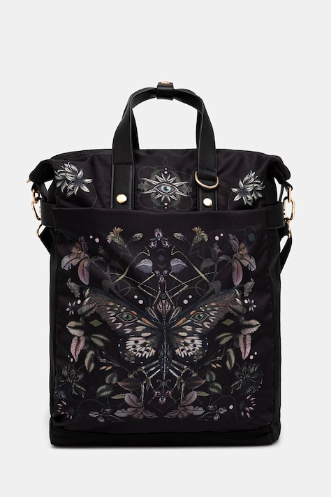 Plecak z funkcją torby damski czarna RS26-TPD506