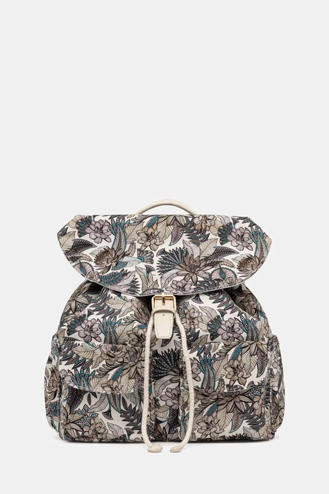 Medicine plecak damski bawełniany beżowy