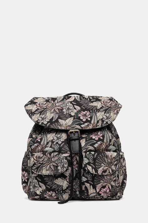 Medicine plecak damski bawełniany czarny