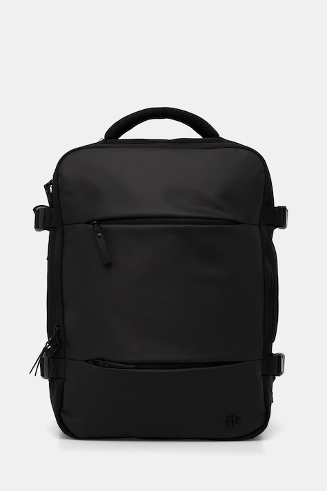 Plecak podróżny gładki czarny RS26-TPM803