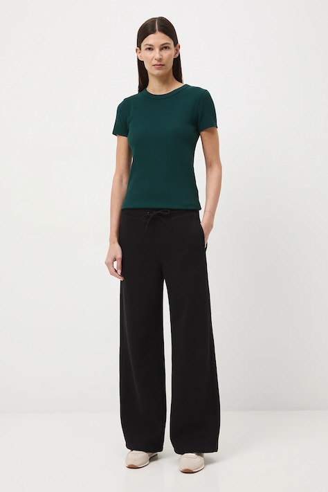 T-shirt damski z modalem kolor zielony RS26-TSD011