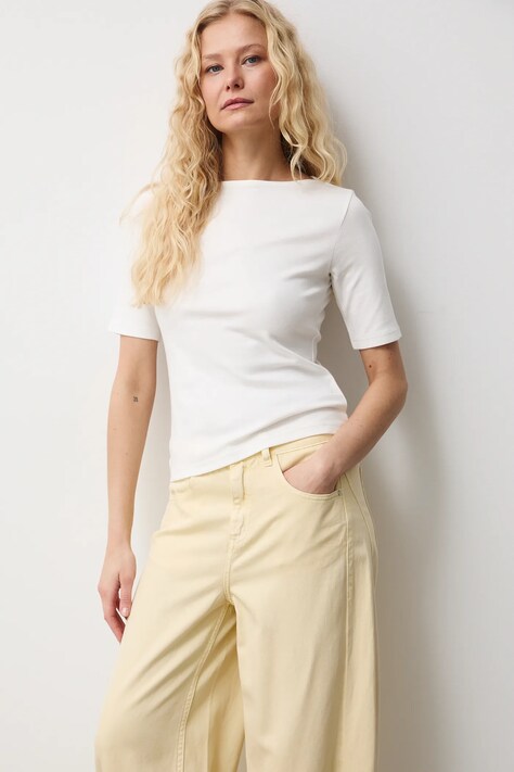 Medicine t-shirt damski kolor beżowy