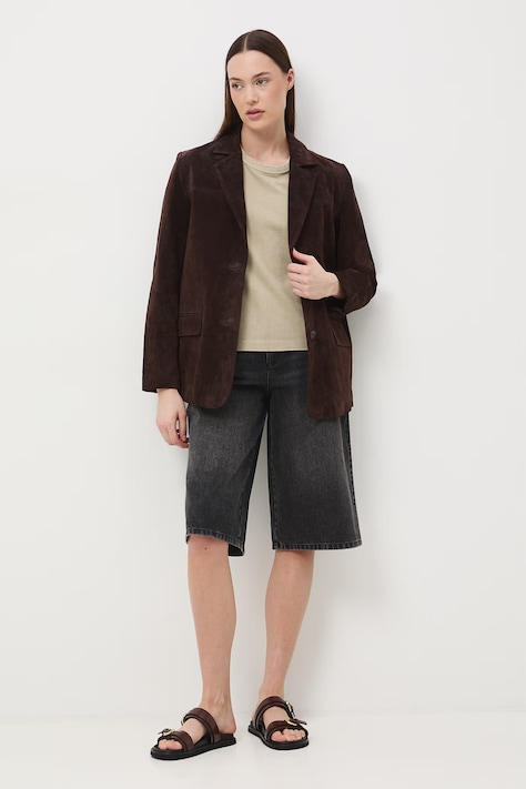 T-shirt damski bawełniany zielony RS26-TSD063