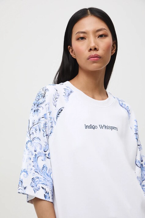 Medicine t-shirt bawełniany damski kolor biały