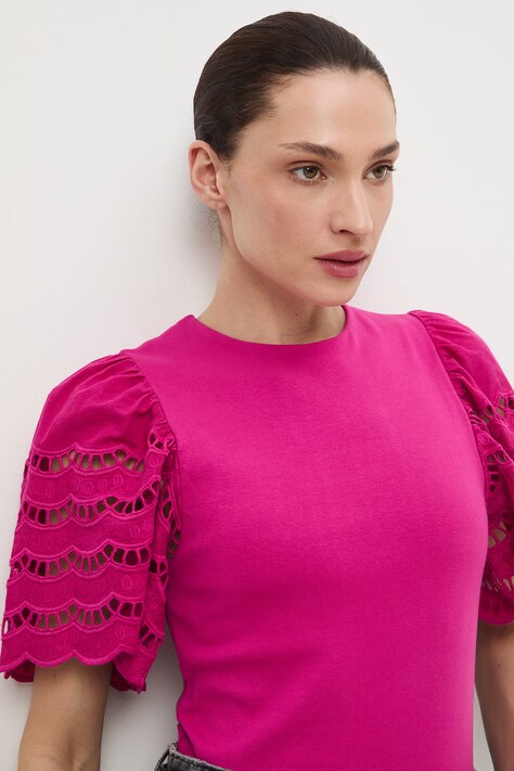 Medicine t-shirt damski kolor różowy