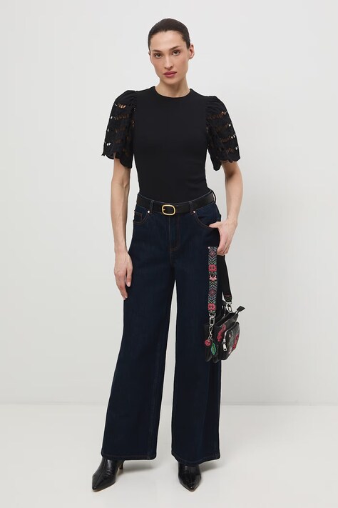 Medicine t-shirt damski kolor czarny