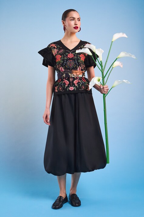 Medicine t-shirt bawełniany damski kolor czarny