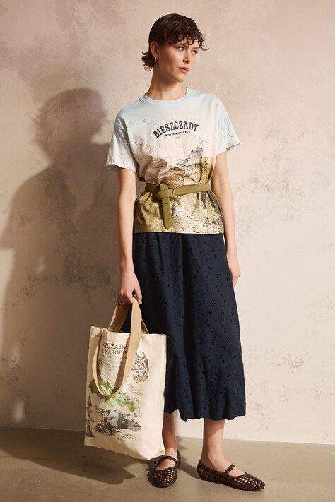 Medicine T-shirt damski bawełniany multicolor