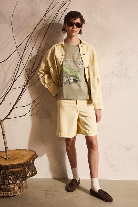 Medicine T-shirt damski bawełniany zielony