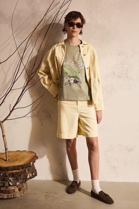 T-shirt damski bawełniany z kolekcji Bieszczadzki Park Narodowy x Medicine zielony RS26-TSD856