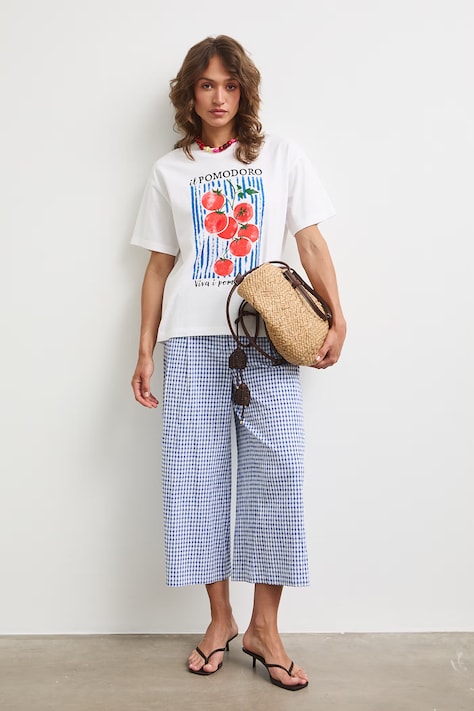 Medicine T-shirt damski bawełniany biały