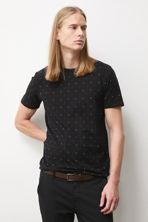 Medicine t-shirt męski kolor czarny wzorzysty