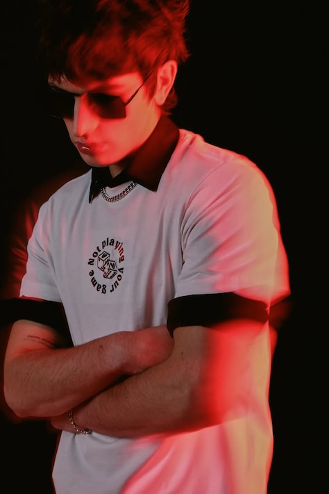 Medicine t-shirt in cotone uomo colore bianco con applicazione