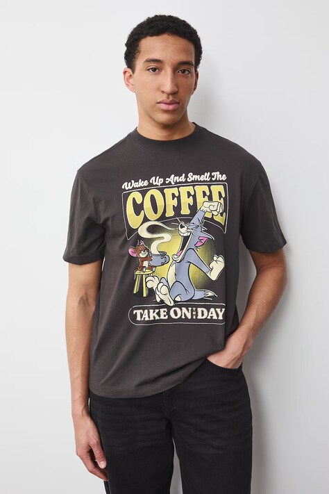 Medicine t-shirt męski bawełniany szary