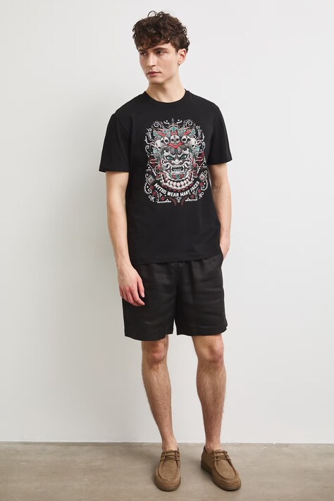 Medicine T-shirt męski bawełniany czarny