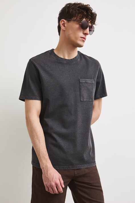 Medicine T-shirt męski bawełniany szary