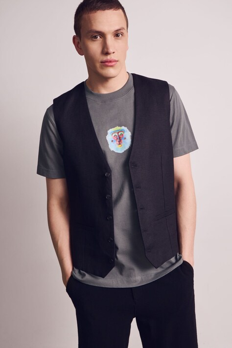 Medicine T-shirt męski bawełniany czarny