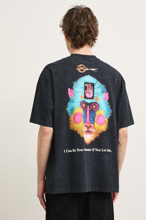 Medicine T-shirt męski bawełniany czarny