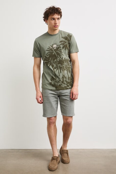 Medicine T-shirt męski bawełniany zielony