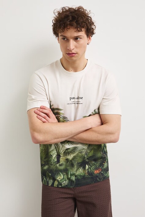 Medicine T-shirt męski bawełniany multicolor