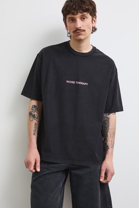 Medicine T-shirt męski bawełniany czarny