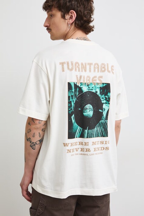 Medicine T-shirt męski bawełniany biały
