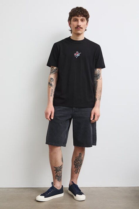 Medicine T-shirt męski bawełniany czarny