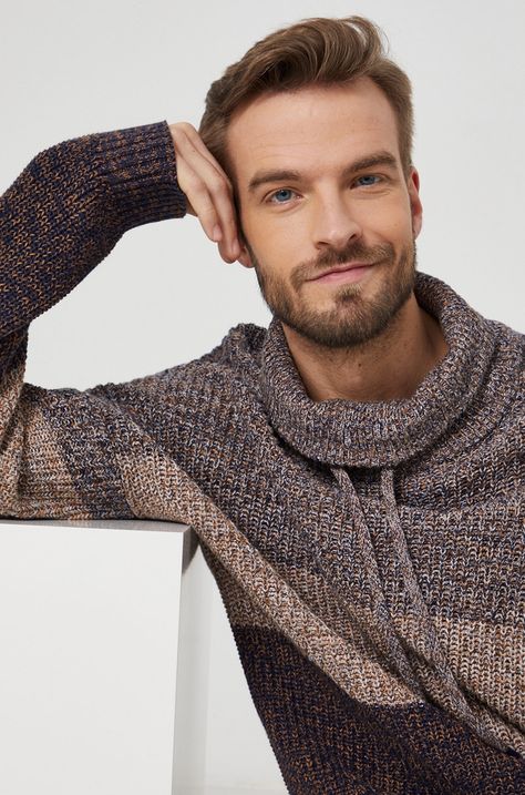 Bavlnený sveter pánsky Essential
