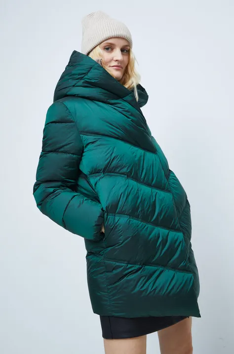 Куртка Medicine жіноча колір зелений зимова