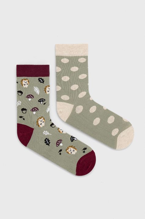 Ponožky dámske bavlnené (2-pack)