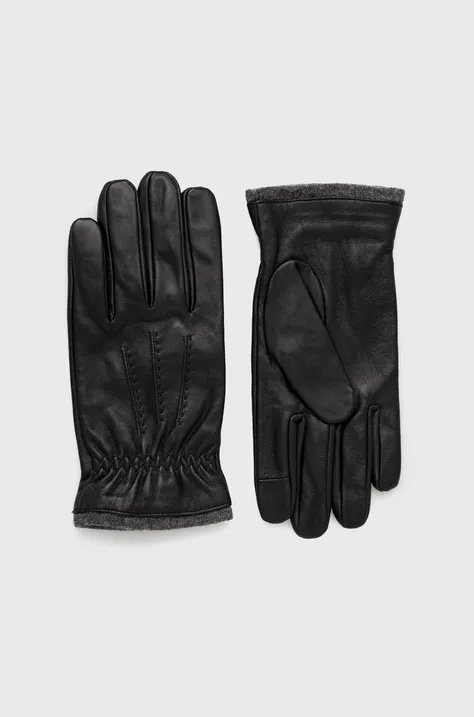 Kožne rukavice Medicine za muškarce, boja: crna