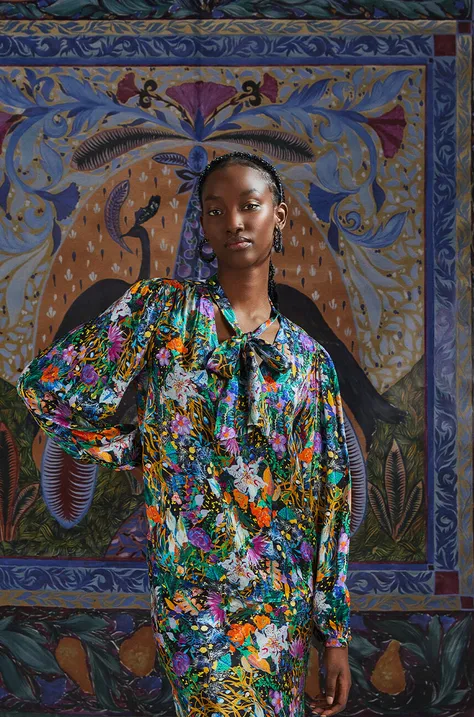 Bluzka damska z kolekcji Medicine x Veronika Blyzniuchenko kolor multicolor