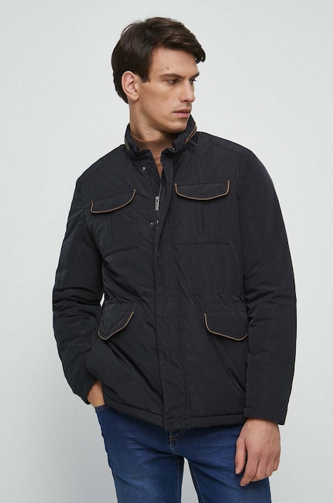 Куртка Medicine чоловіча колір чорний перехідна