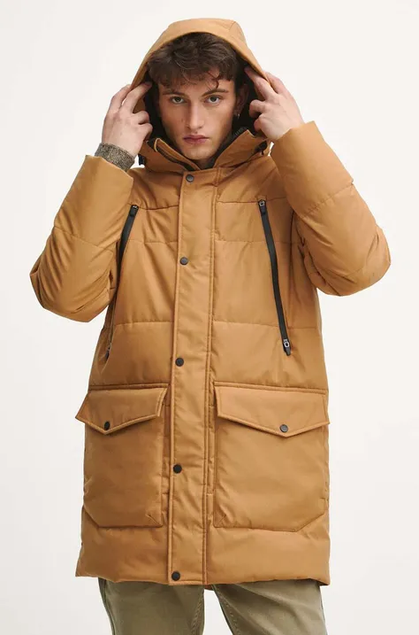 Куртка Medicine чоловіча колір коричневий зимова