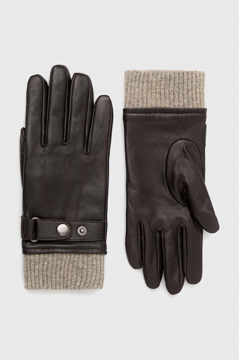 Kožne rukavice Medicine za muškarce, boja: smeđa