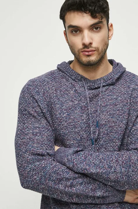 Pamučni pulover Medicine boja: bordo, lagani