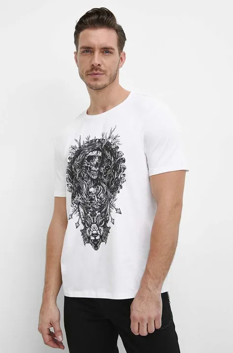 Medicine t-shirt in cotone uomo colore bianco