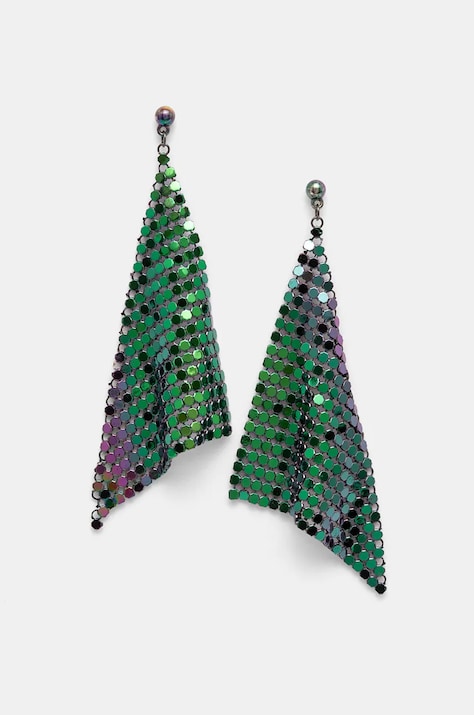 Kolczyki damskie z ozdobnymi zawieszkami kolor multicolor