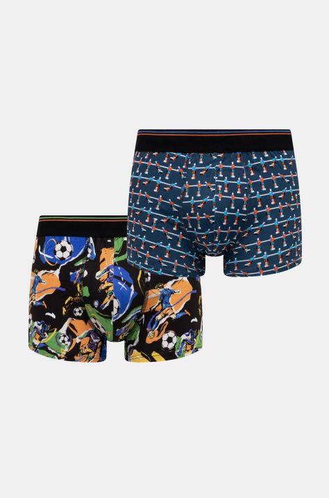 Bavlnené boxerky pánske vzorované (2-pack) viac farieb