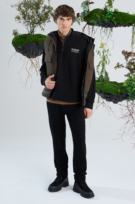 Bluza męska z kolekcji Together For Nature  kolor czarny
