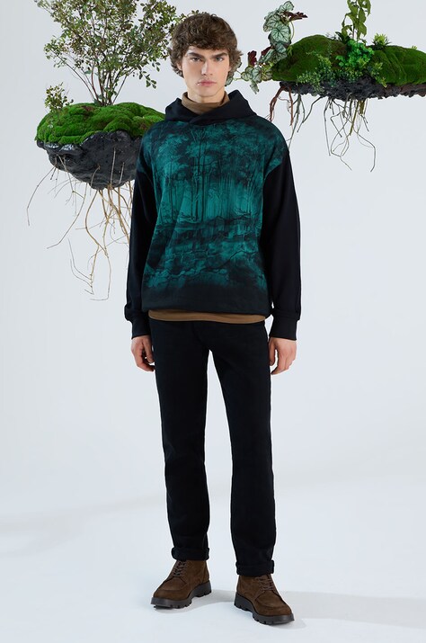 Bluza męska z kolekcji Together For Nature  kolor czarny