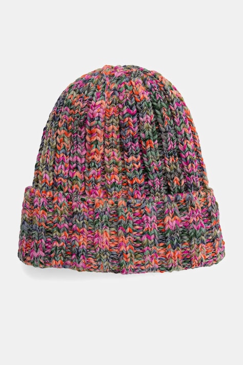 Czapka damska beanie melanżowa kolor multicolor