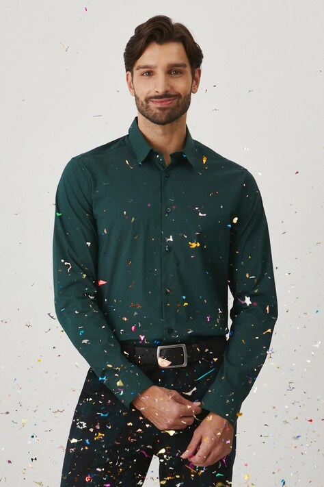 Medicine camicia uomo colore verde