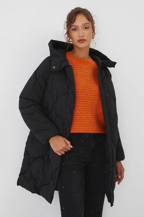 Куртка Medicine жіноча колір чорний зимова