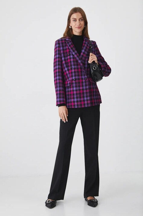 Сако Medicine с двуредно закопчаване с десен