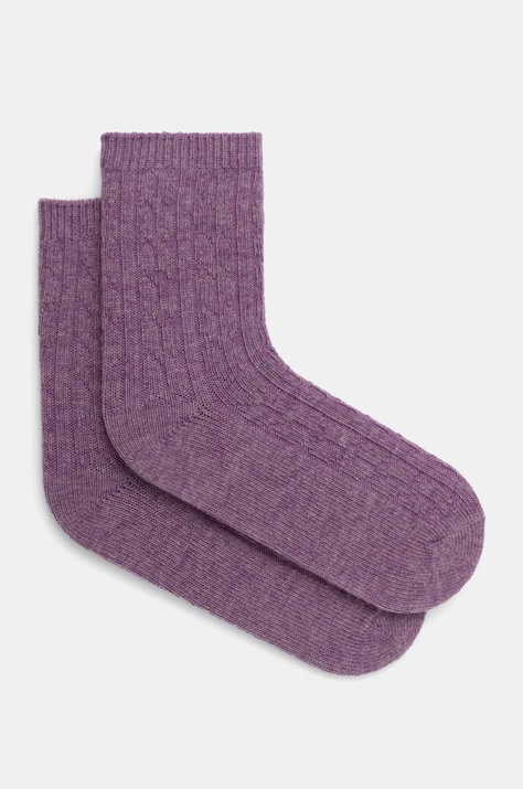 Чорапи с вълна Medicine в лилаво