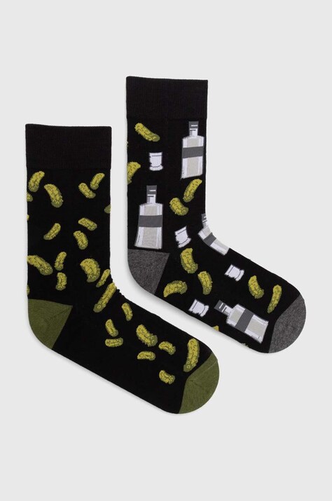 Skarpetki bawełniane męskie wzorzyste (2-pack) kolor multicolor